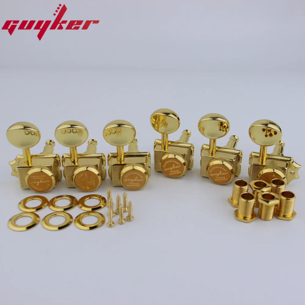 GUYKER Vintage Gold Tuning Pegs - Your Guitar Buddy