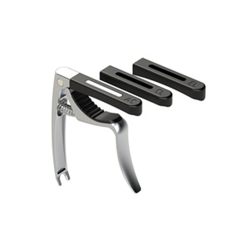 Zinc Alloy Guitar Capo with Interchangeable Head - Your Guitar Buddy