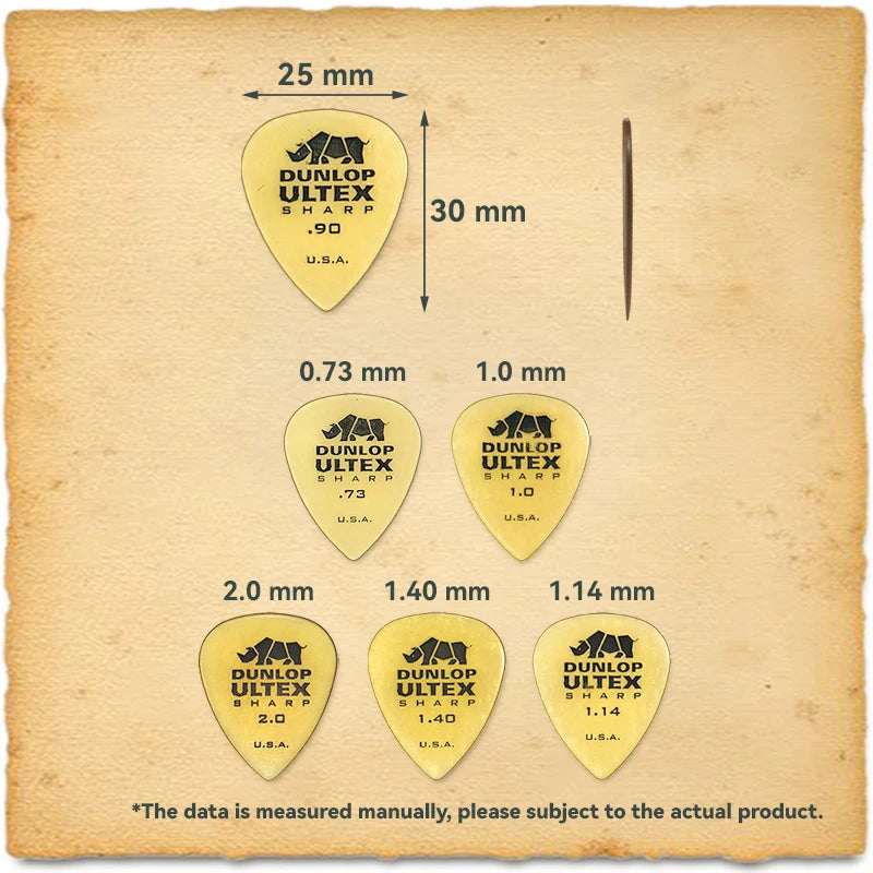 Dunlop Guitar Picks ULTEX SHARP - Your Guitar Buddy