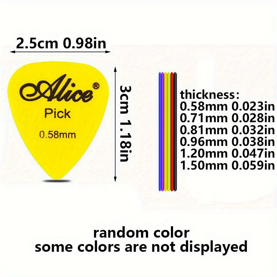 50pcs Alice Guitar Picks