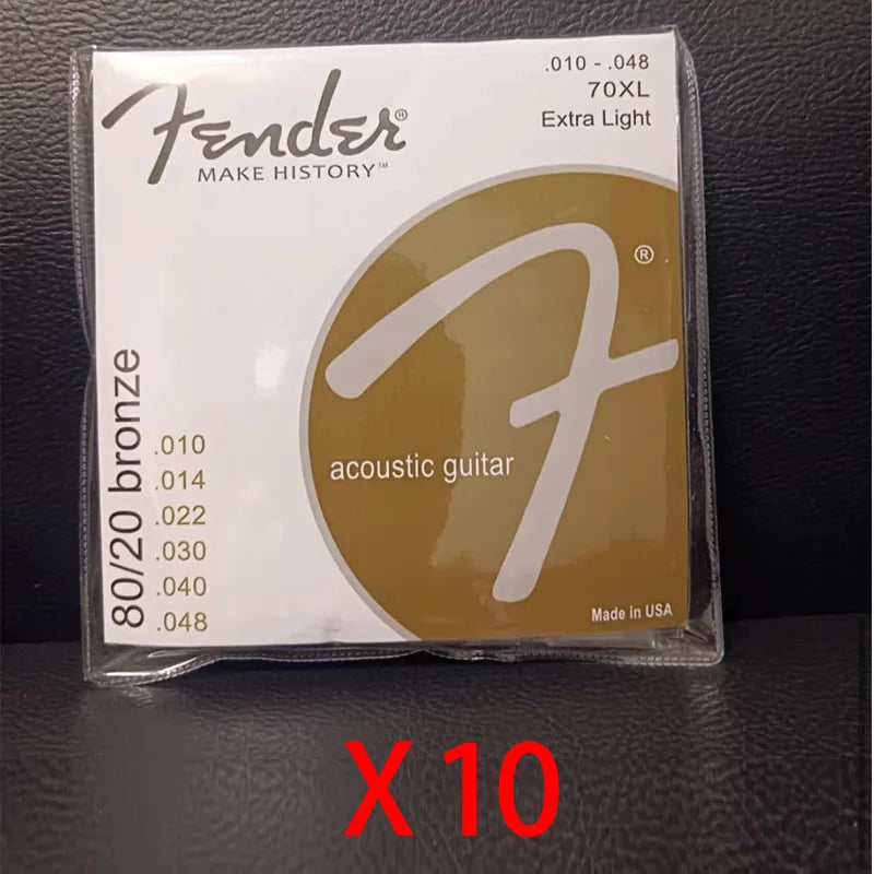 10 Sets Fender Guitar Strings