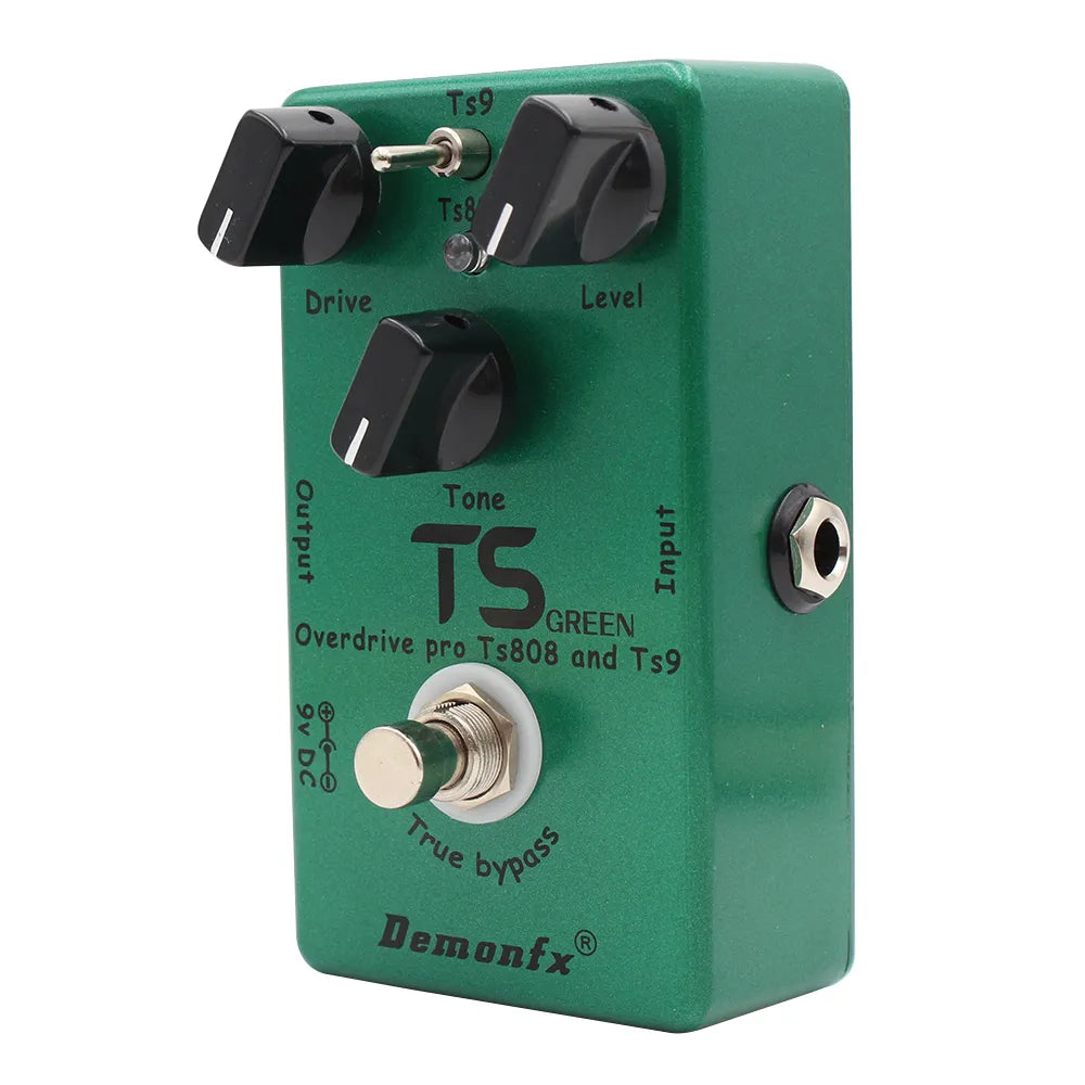 Demonfx TS GREEN Overdrive Pedal - Your Guitar Buddy