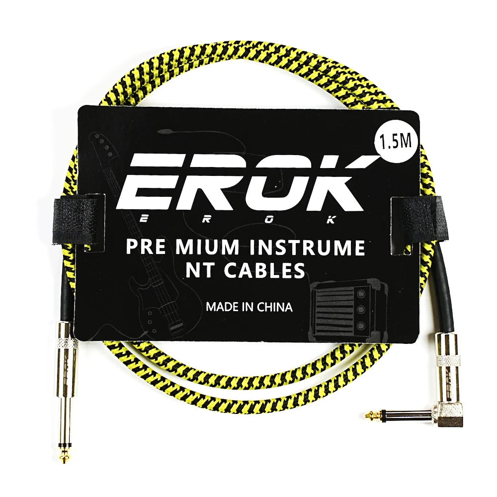 EROK 1.5/3/6/10m Guitar Audio Cables - Your Guitar Buddy