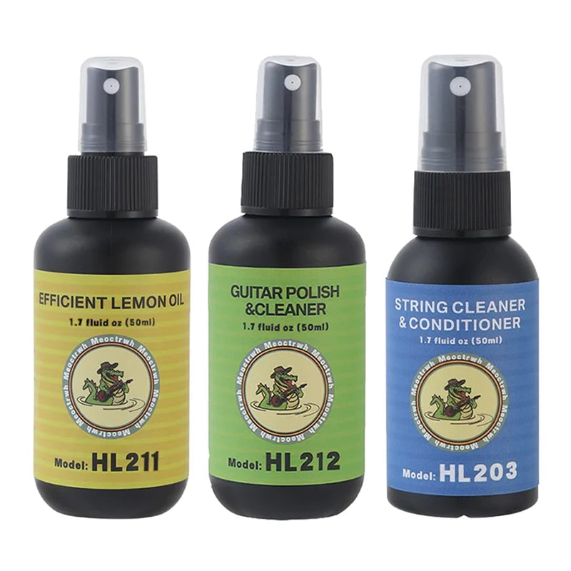 Guitar Cleaning All In One Kit