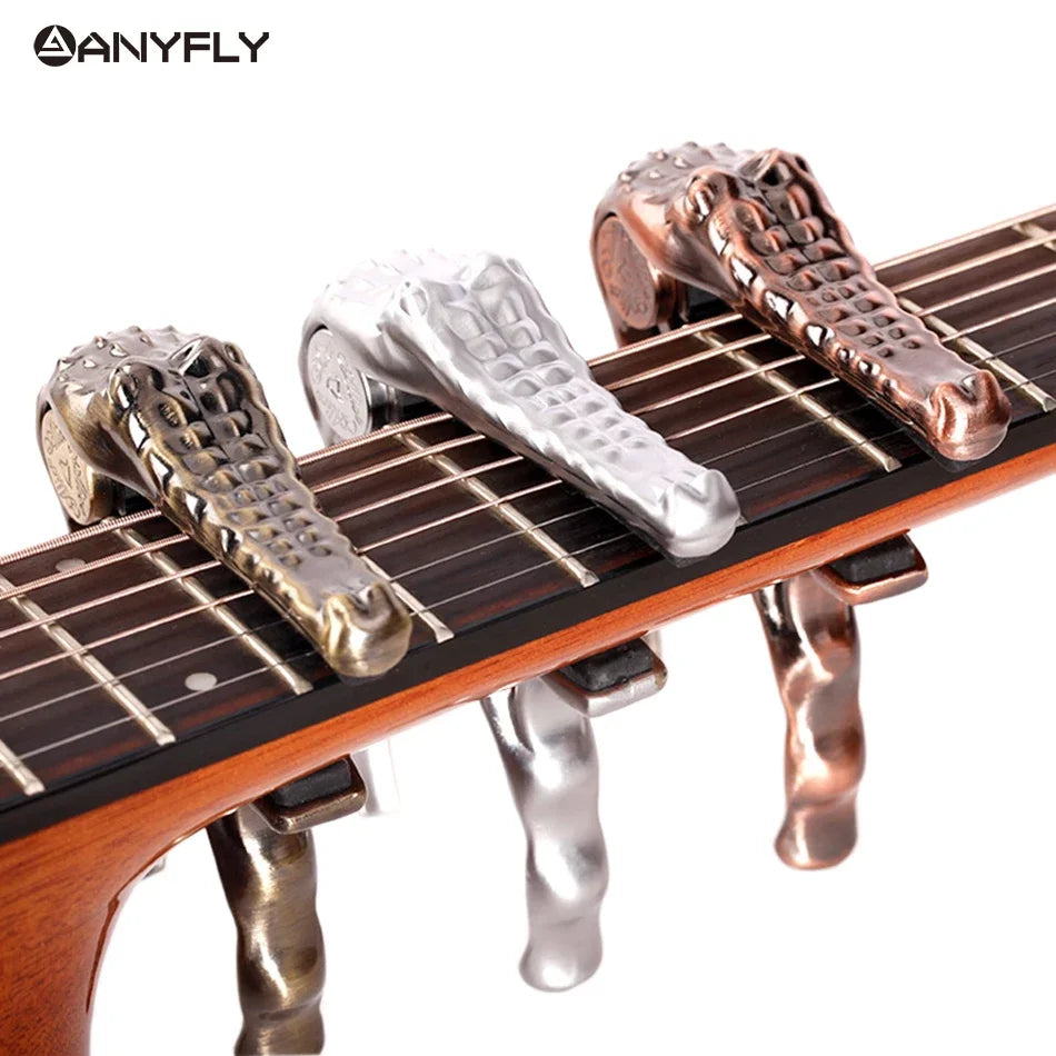 Alice Metal Crocodile Guitar Capo - Your Guitar Buddy