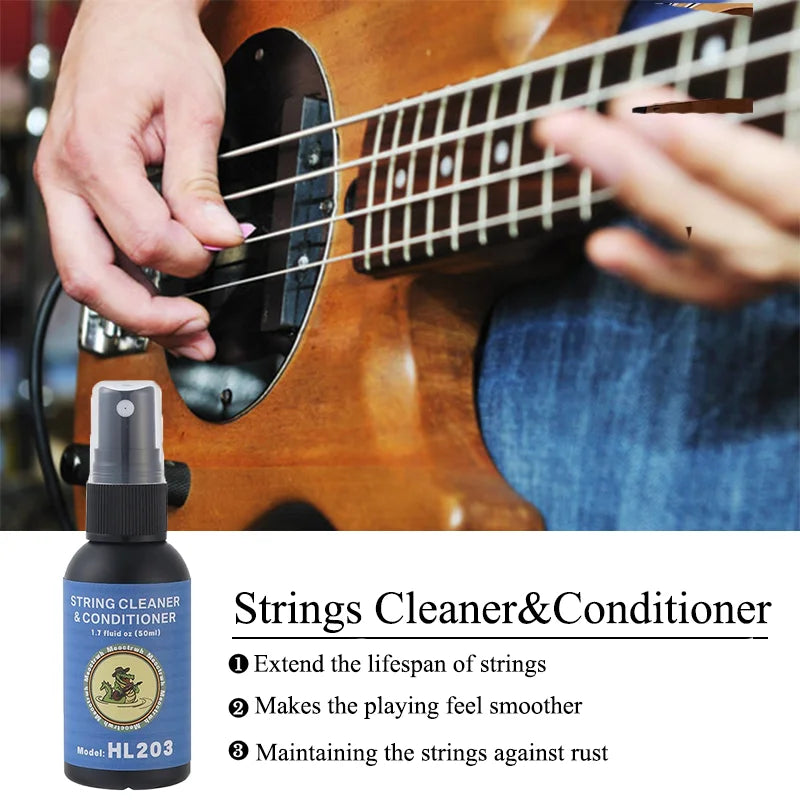 Guitar Cleaning All In One Kit