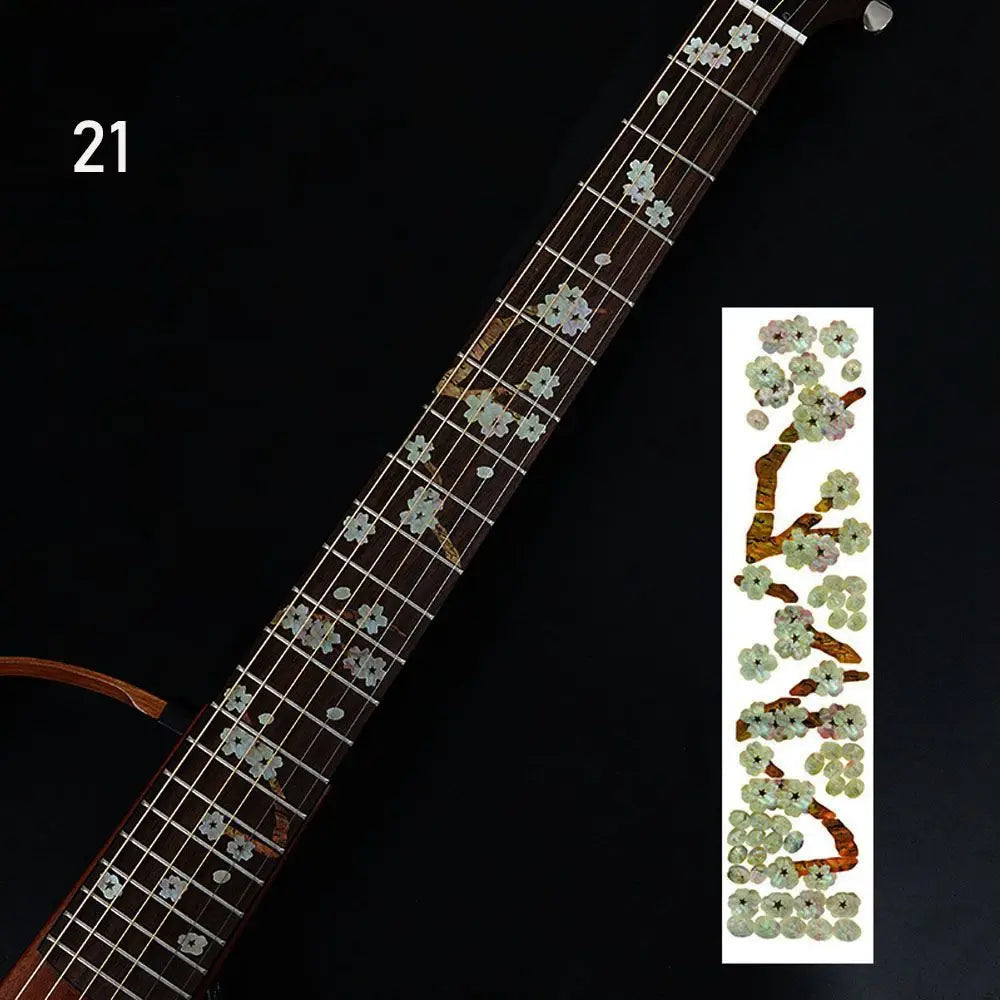 Guitar Fretboard Inlay Decal Stickers - Your Guitar Buddy