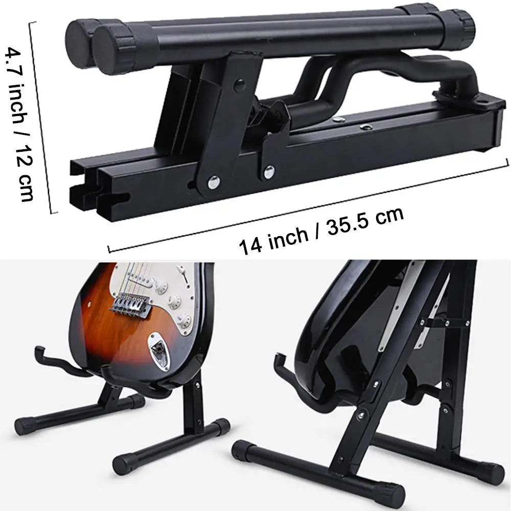 Universal Folding Guitar Stand - Your Guitar Buddy