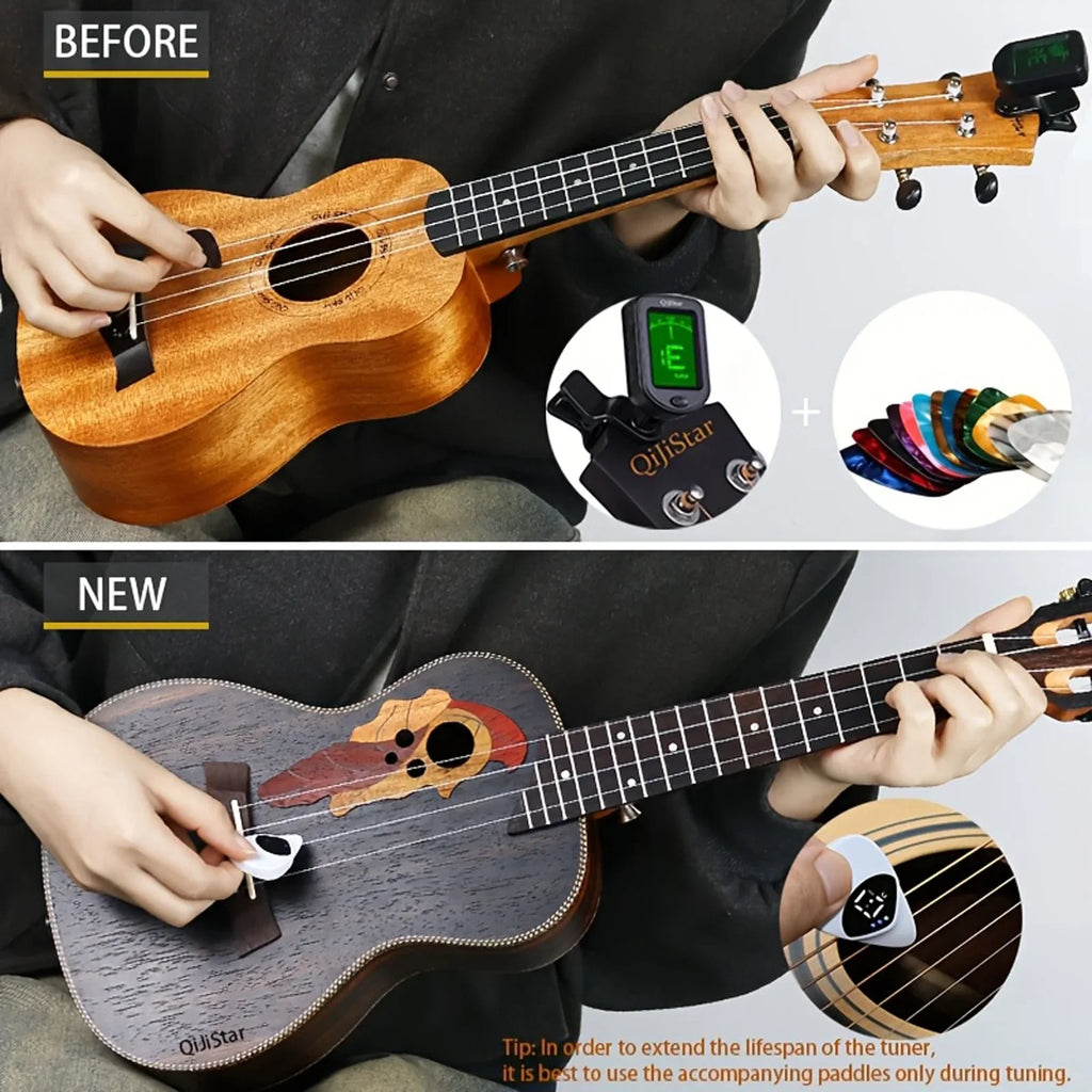 2-In-1 Guitar Pick & Tuner - Your Guitar Buddy