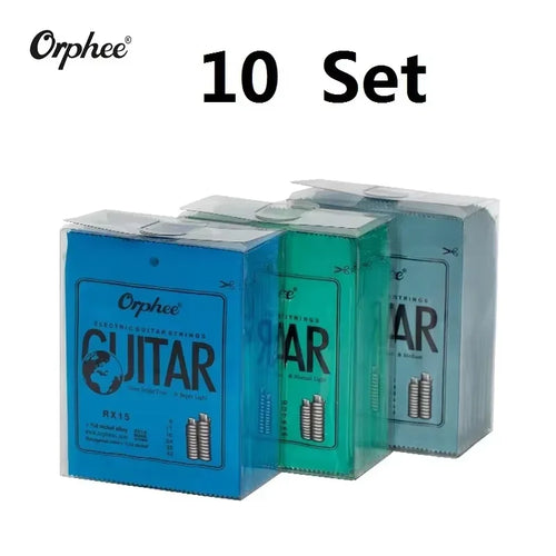 10 Set Orphee Electric Guitar Strings