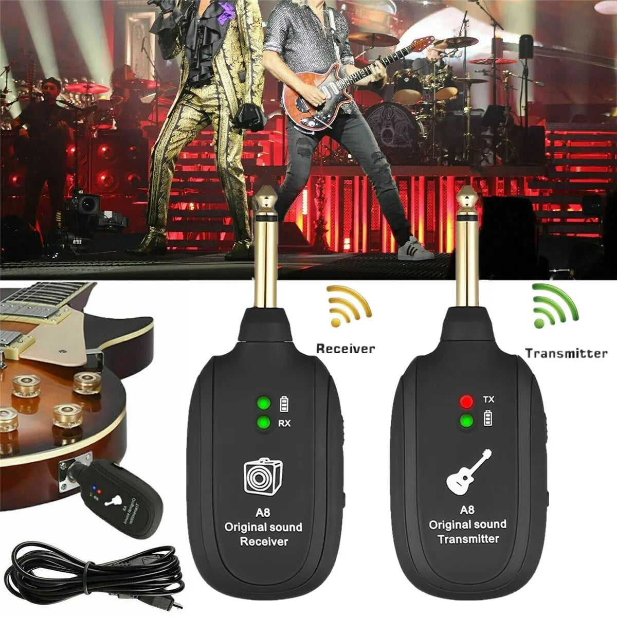 Miwayer Wireless Guitar System - Your Guitar Buddy