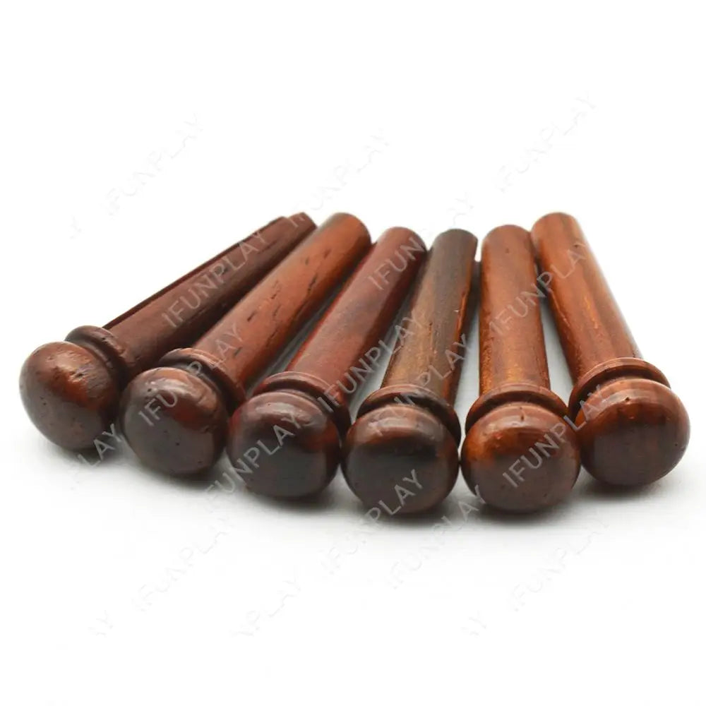 6pcs Real Bone Acoustic Guitar Bridge Pins - Your Guitar Buddy