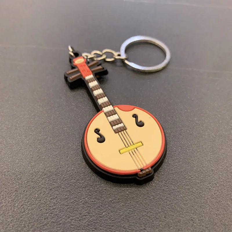 Music Pendant Keyrings - Your Guitar Buddy