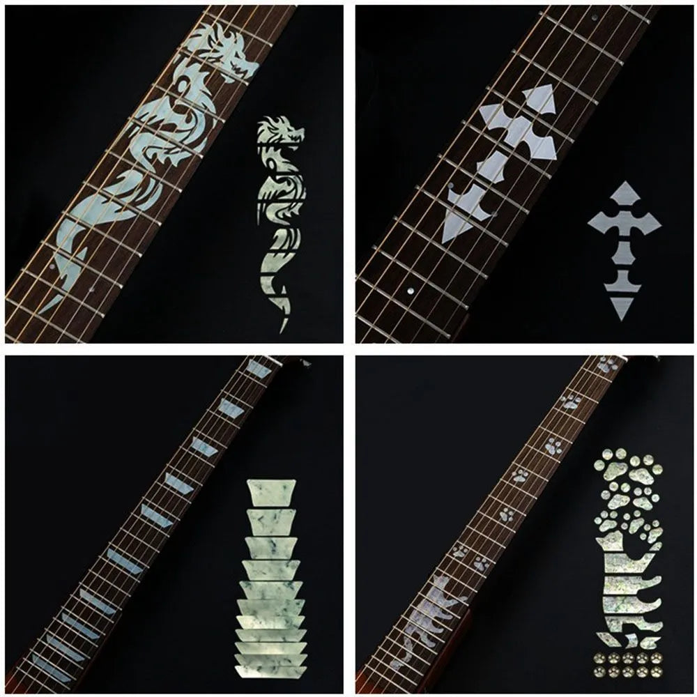 Guitar Fretboard Inlay Decal Stickers - Your Guitar Buddy
