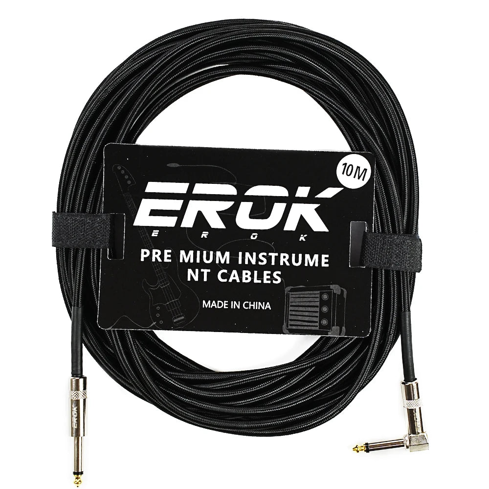 EROK 1.5/3/6/10m Guitar Audio Cables - Your Guitar Buddy