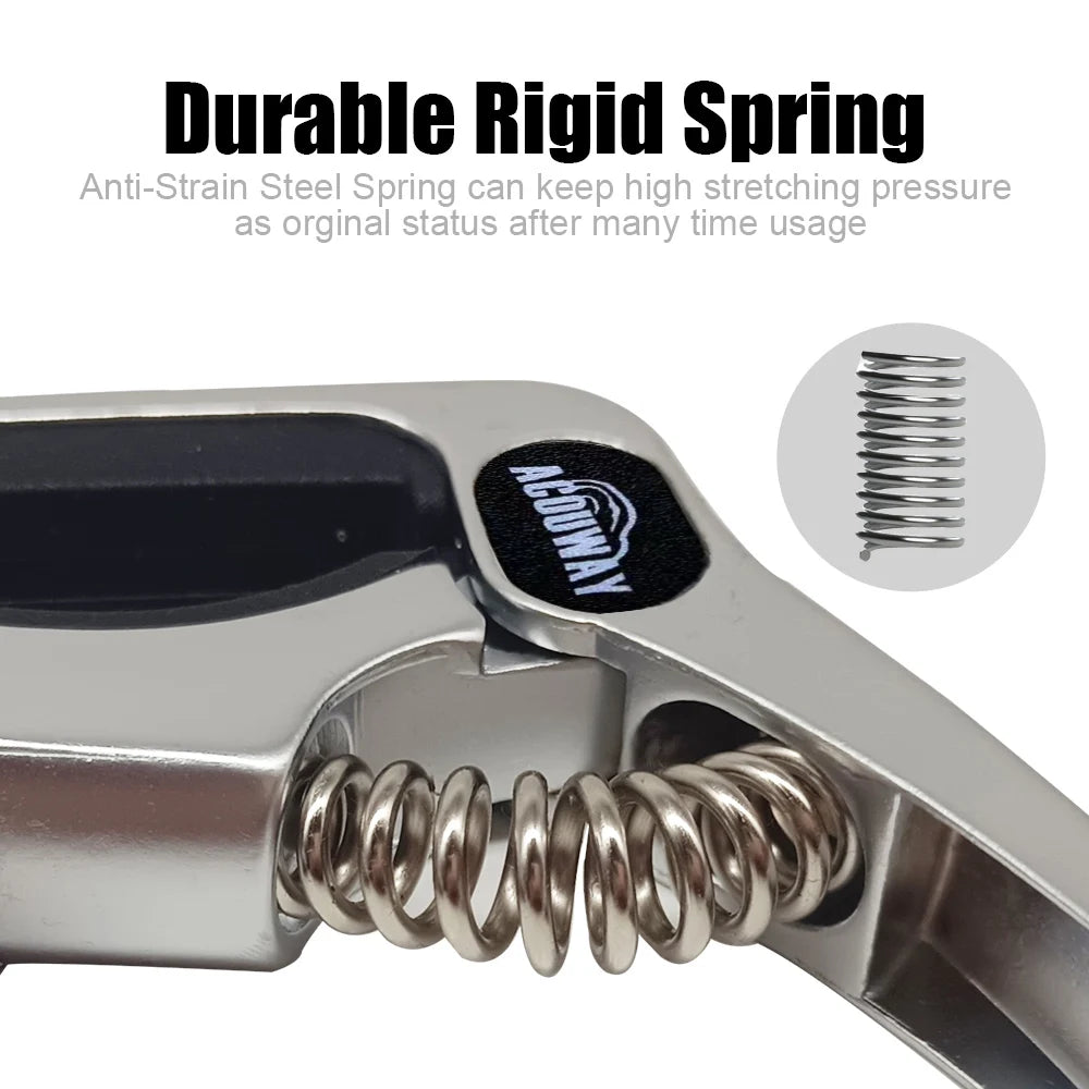 3 In1 Guitar Capo for Acoustic and Electric Guitar - Your Guitar Buddy