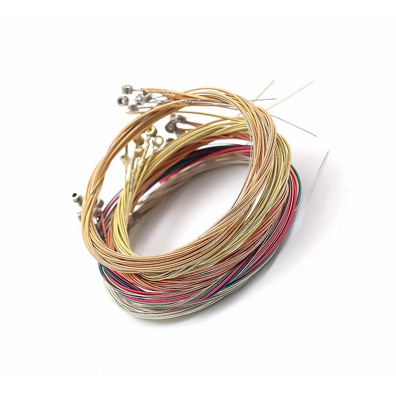 6pcs Acoustic Guitar Strings Full Set - Your Guitar Buddy