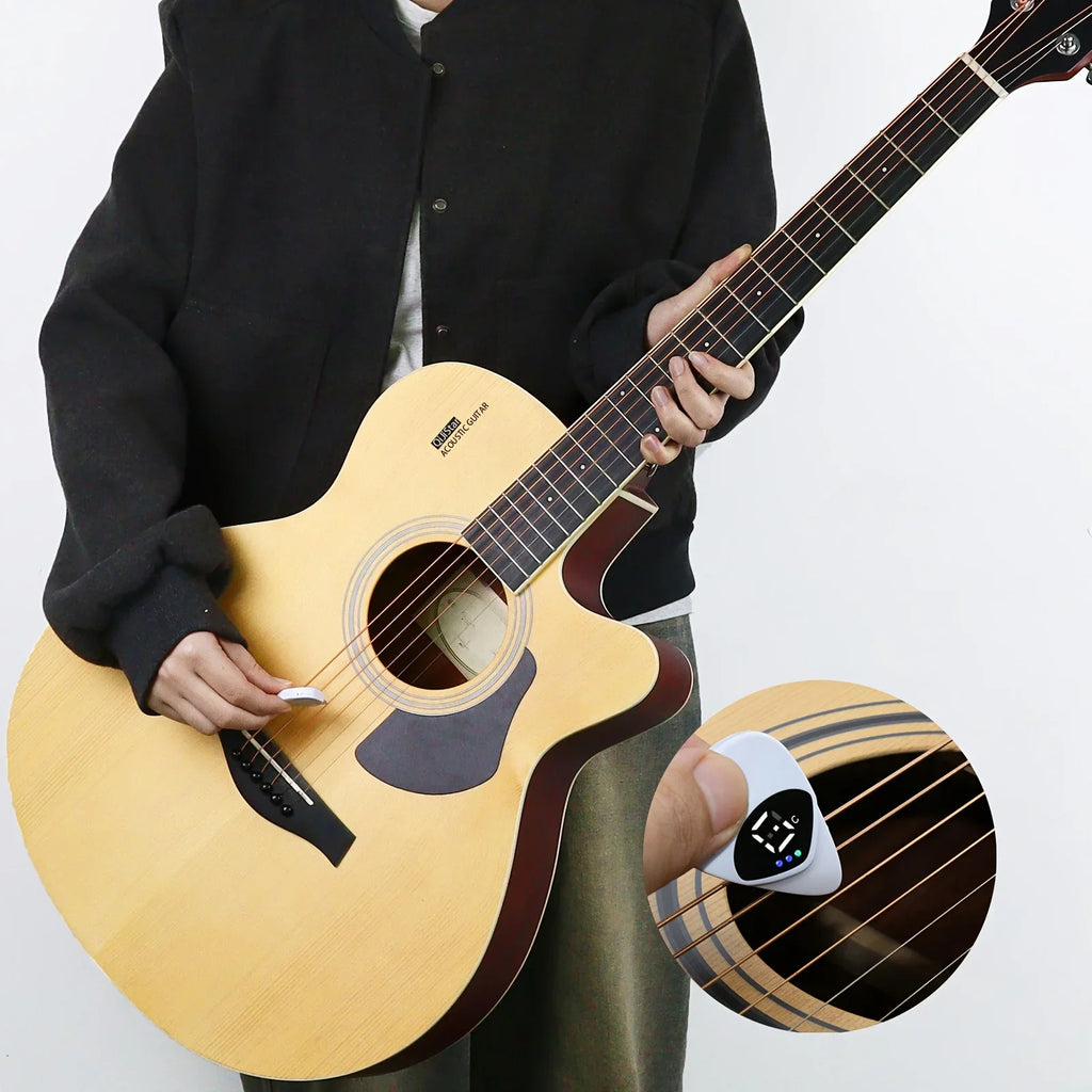 2-In-1 Guitar Pick & Tuner - Your Guitar Buddy