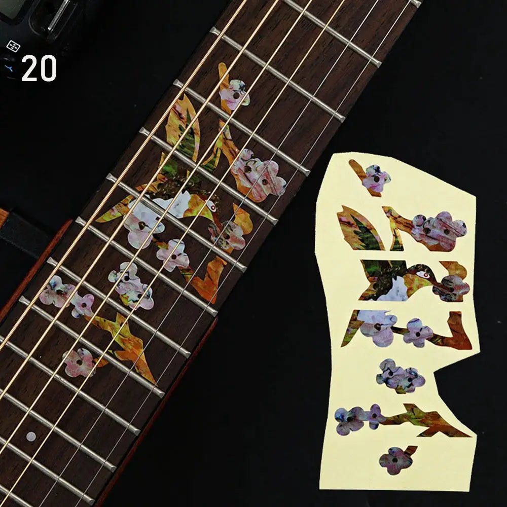 Guitar Fretboard Inlay Decal Stickers - Your Guitar Buddy