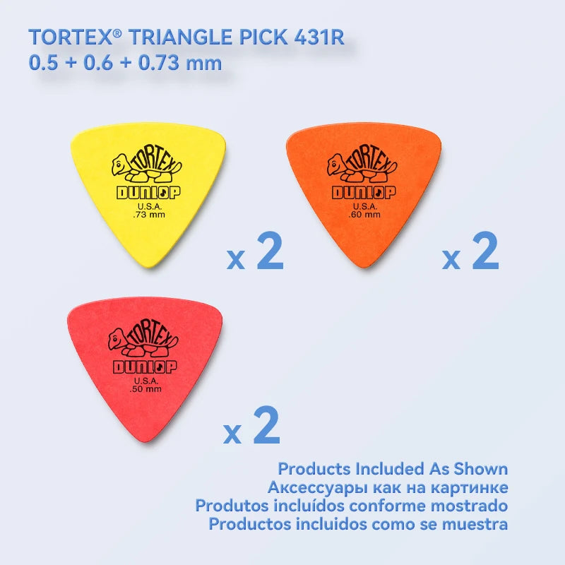 Dunlop Tortex Triangle Guitar Picks - Your Guitar Buddy