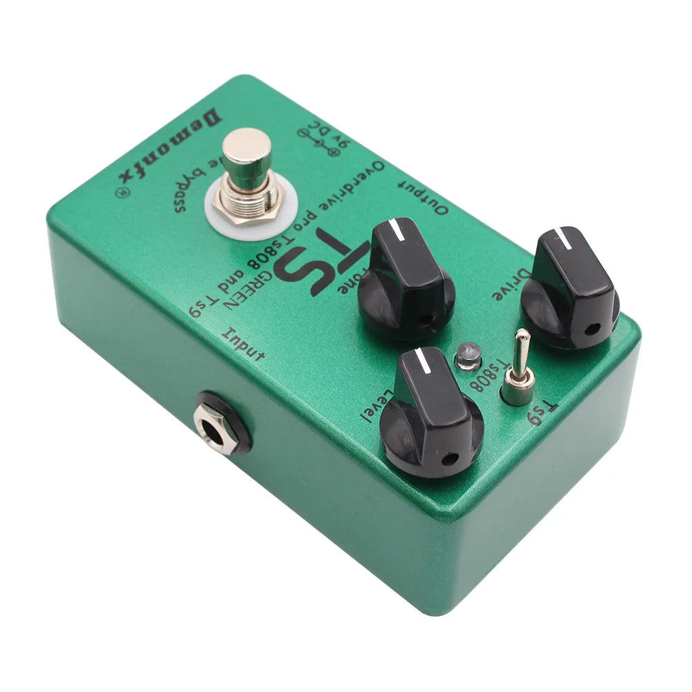 Demonfx TS GREEN Overdrive Pedal - Your Guitar Buddy