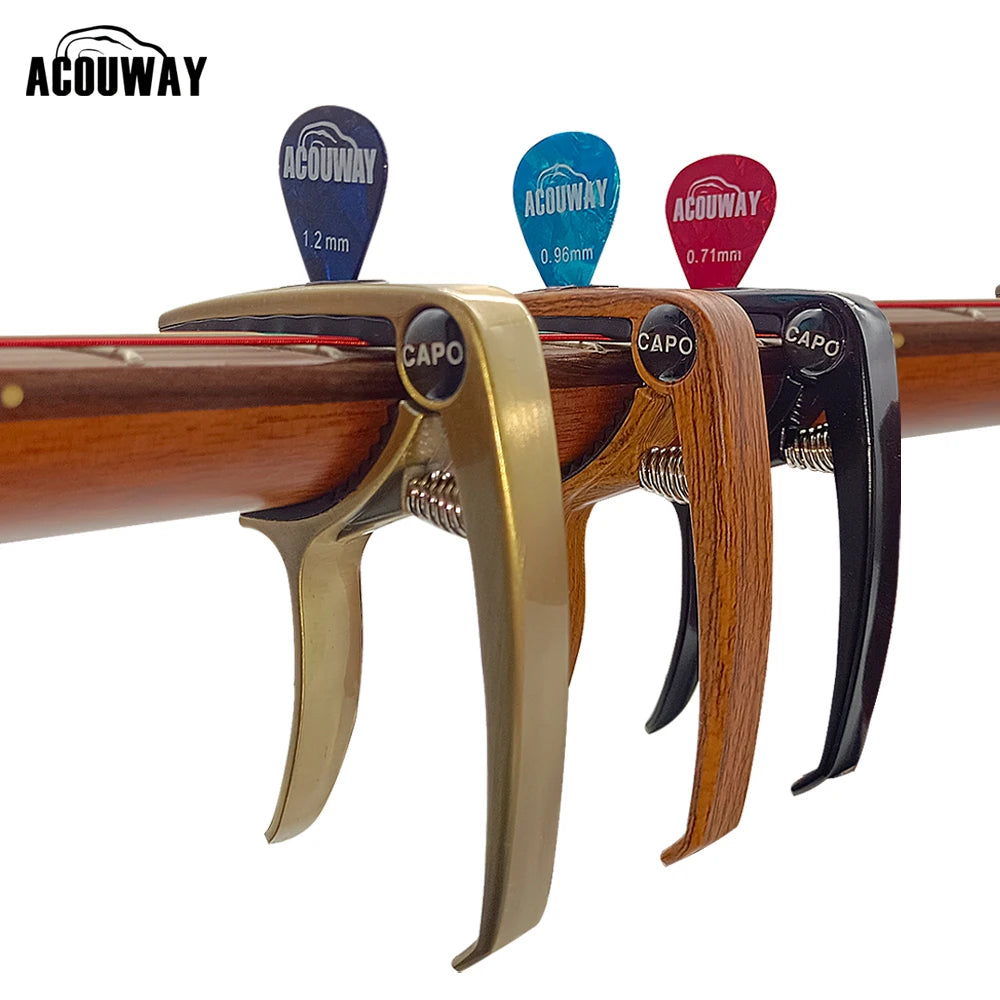 3 In1 Guitar Capo for Acoustic and Electric Guitar - Your Guitar Buddy