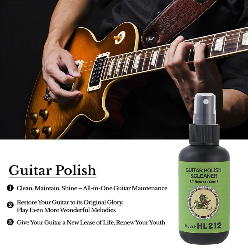 Guitar Cleaning All In One Kit