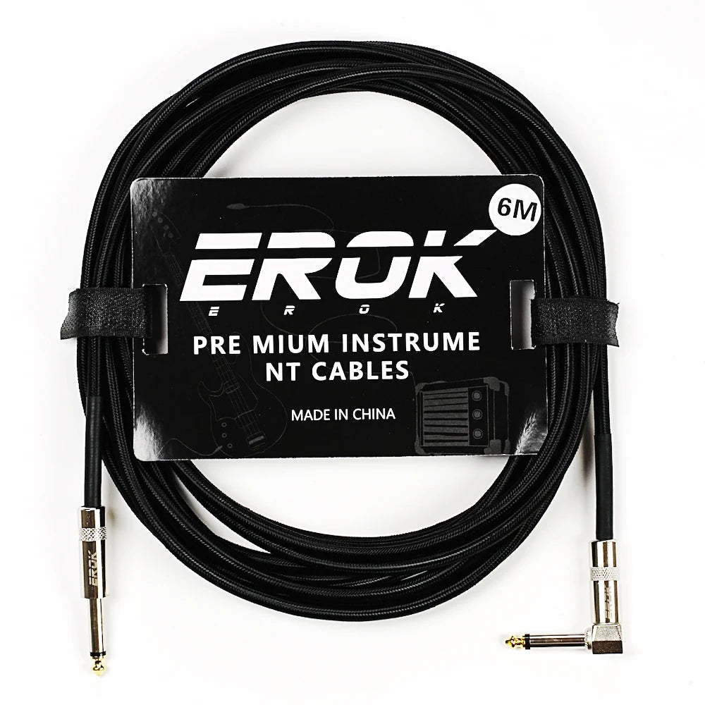 EROK 1.5/3/6/10m Guitar Audio Cables - Your Guitar Buddy