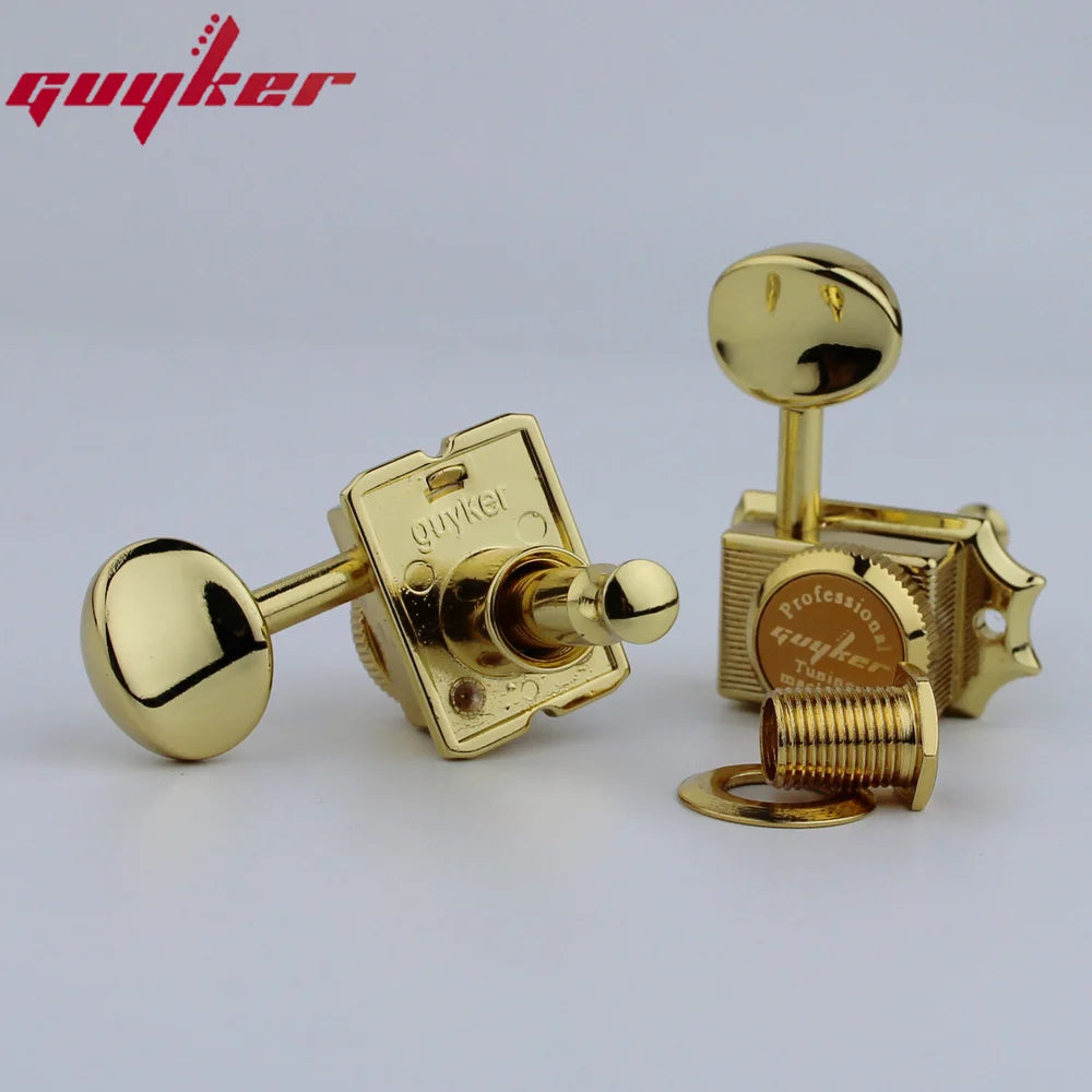 GUYKER Vintage Gold Tuning Pegs - Your Guitar Buddy