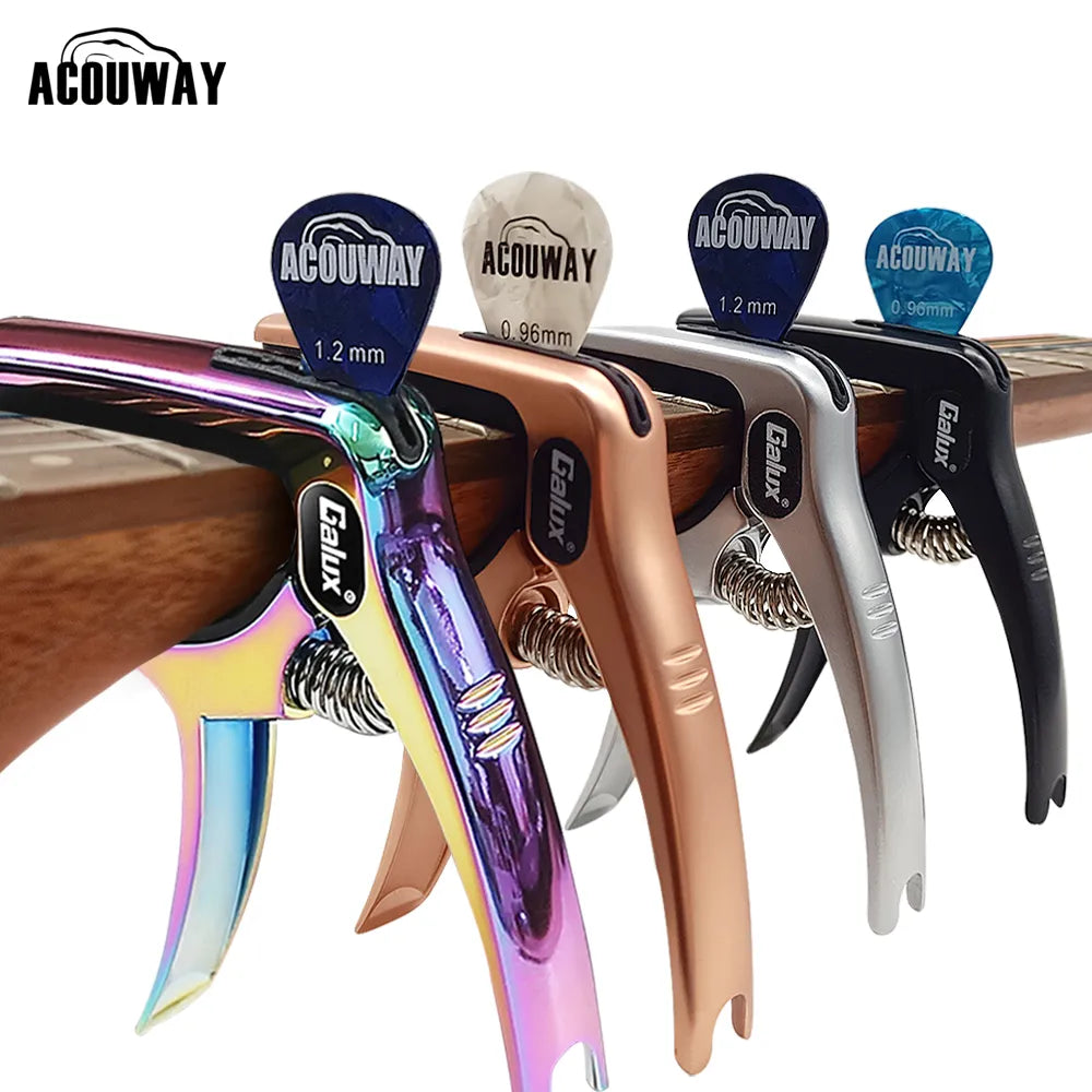 3 In1 Guitar Capo for Acoustic and Electric Guitar - Your Guitar Buddy