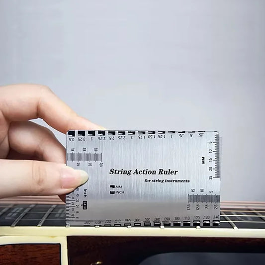 1PC Stainless Steel String Action Gauge - Your Guitar Buddy