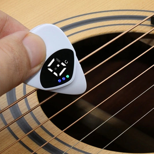 Guitar Pick With Built In Tuner - Your Guitar Buddy