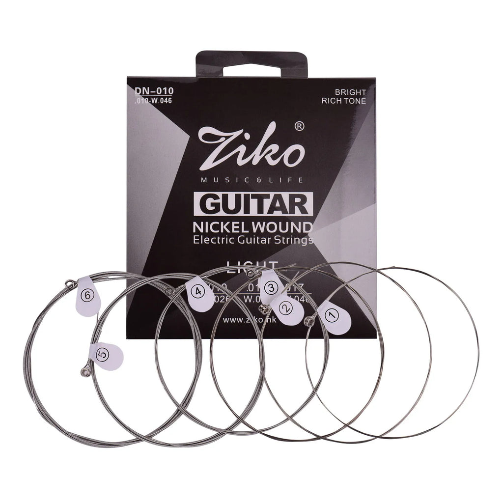 ZIKO Light/Extra Light Electric Guitar Strings - Your Guitar Buddy