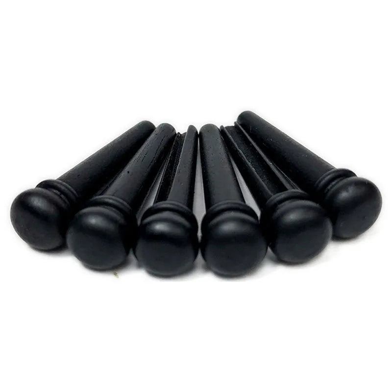 6pcs Real Bone Acoustic Guitar Bridge Pins - Your Guitar Buddy