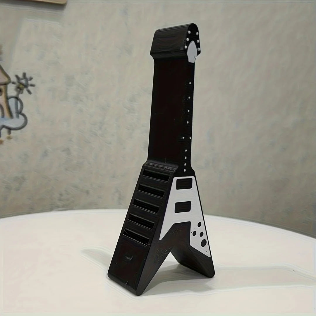 Guitar Shaped Pick Holder