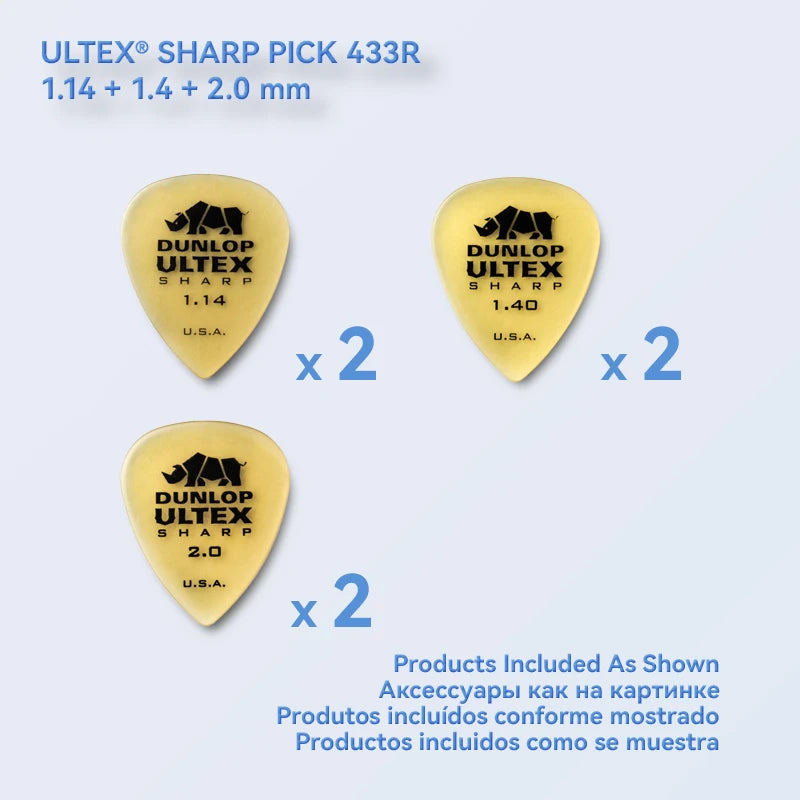 Dunlop Guitar Picks ULTEX SHARP - Your Guitar Buddy