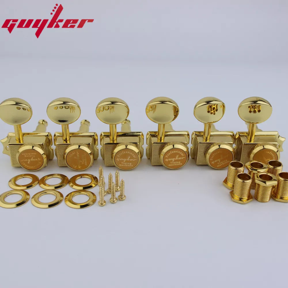 GUYKER Vintage Gold Tuning Pegs - Your Guitar Buddy