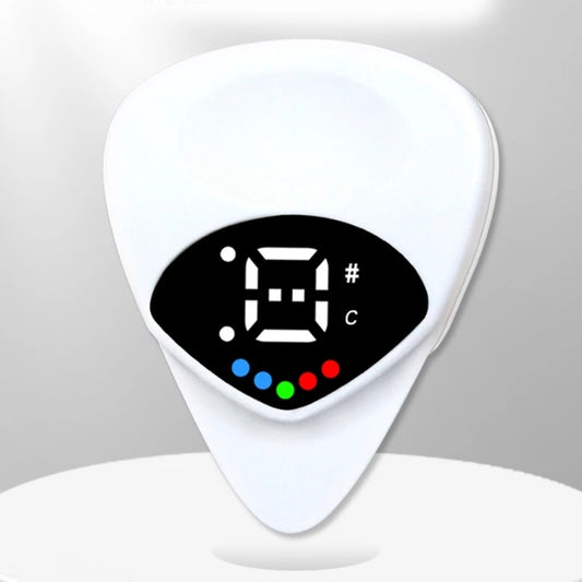 Guitar Pick With Built In Tuner - Your Guitar Buddy