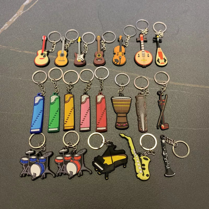 Music Pendant Keyrings - Your Guitar Buddy