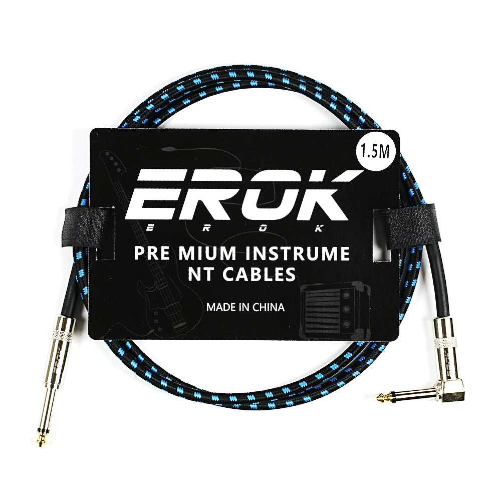 EROK 1.5/3/6/10m Guitar Audio Cables - Your Guitar Buddy