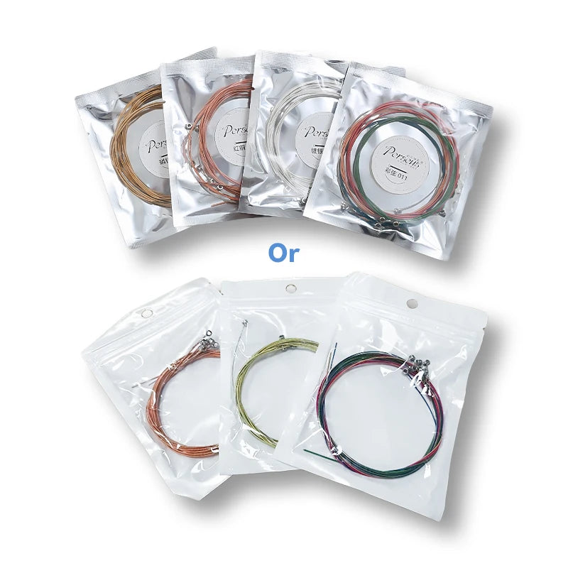 6pcs Acoustic Guitar Strings Full Set - Your Guitar Buddy