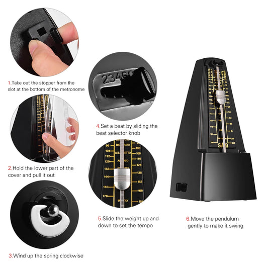 Standard Universal Mechanical Metronome - Your Guitar Buddy