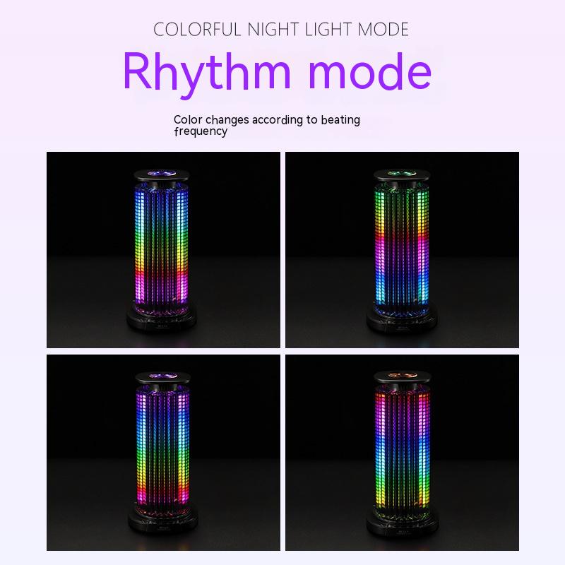 Panoramic Atmosphere Household Desk Voice-activated Music Rhythm Lamp